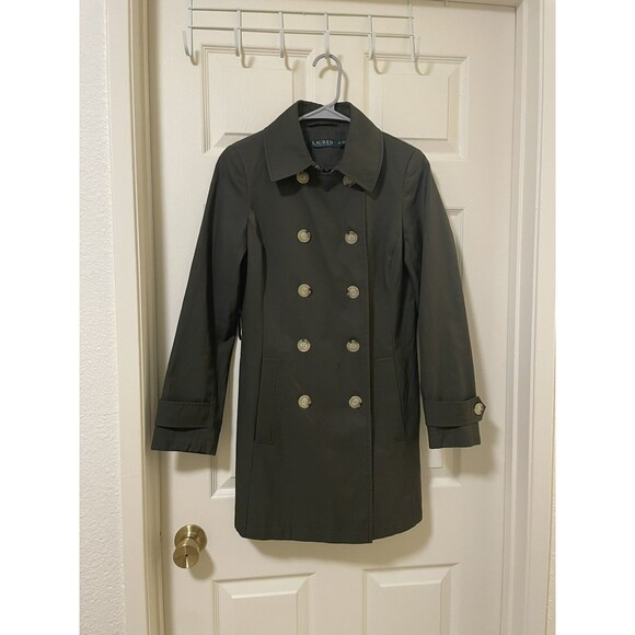 Lauren Ralph Lauren Jackets & Blazers - Lauren Ralph Lauren Jacket Womens XS Green Double Breasted  Coat